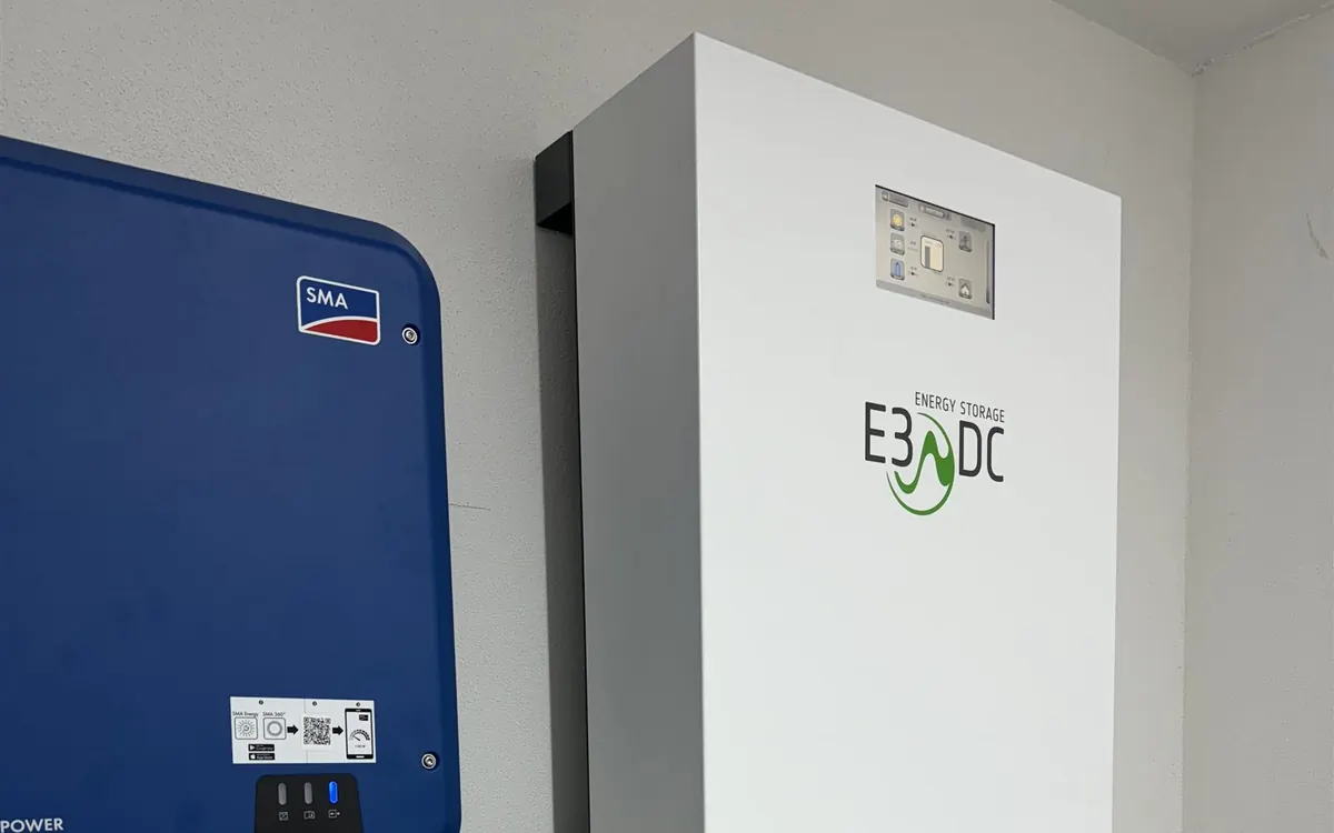 E3/DC-Speicherinstallation im Privathaushalt
