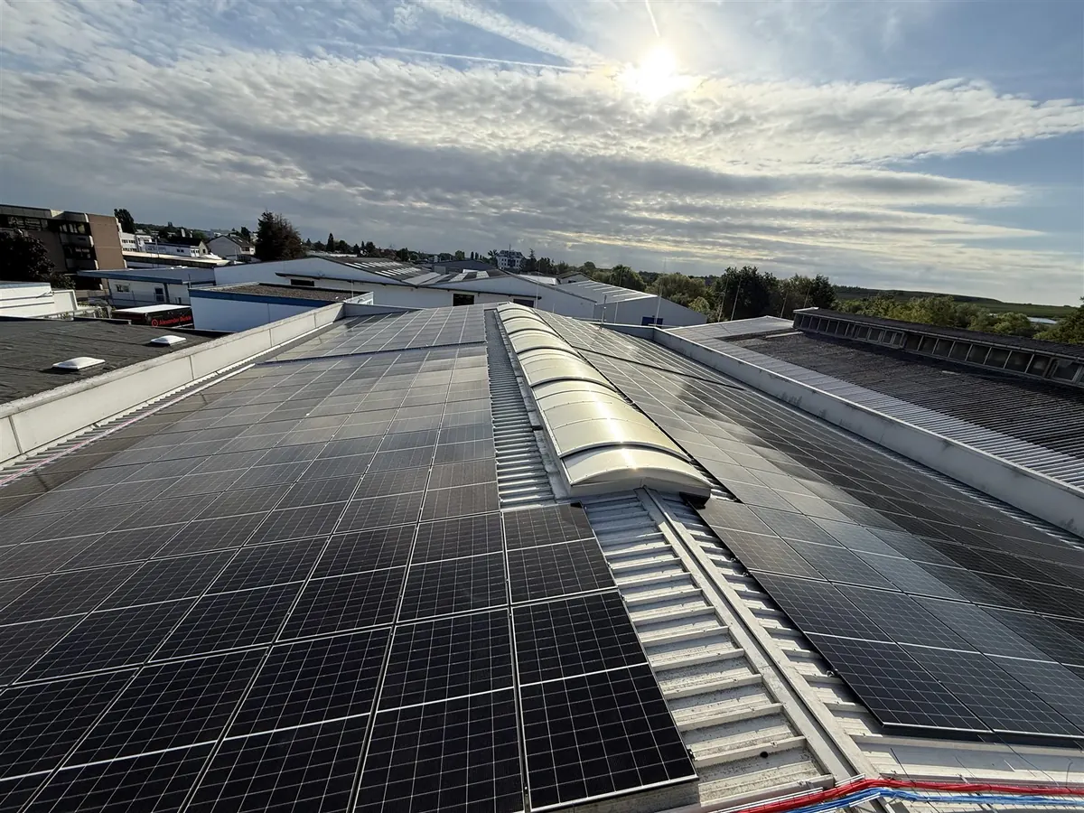400-kWp-Photovoltaikanlage für KST Bad Dürkheim